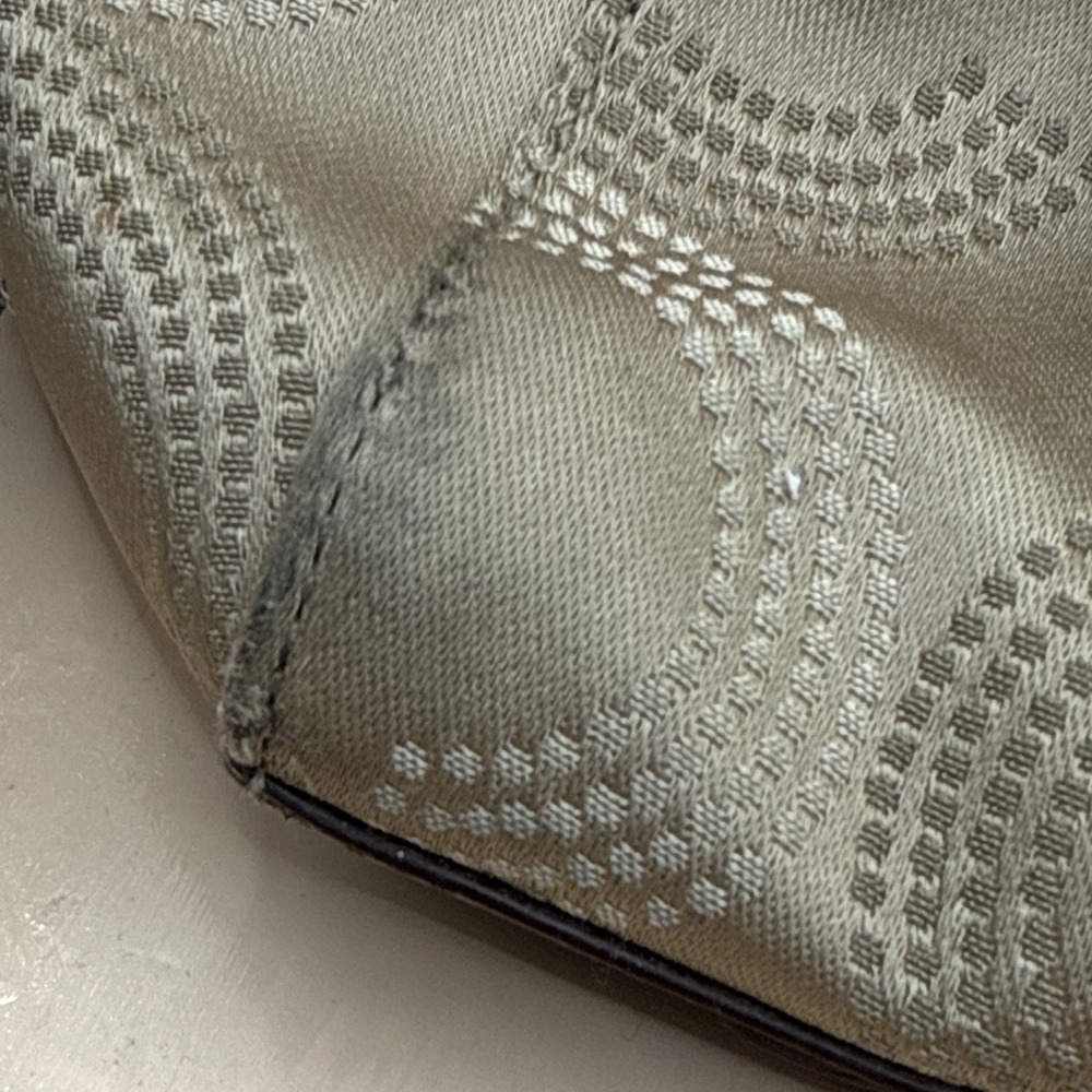 Coach Ashley Dotted OP Art Satchel Hand Bag Purse F20027 Brown-read description - Picture 16 of 16